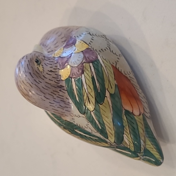 Porcelain Handpainted Dove - Picture 2 of 6